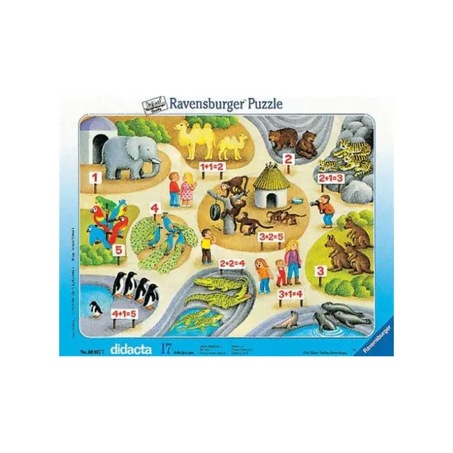 Puzzle Tip Rama Sa Numaram Pana La 5, 17 Piese ARTRVSPC05233