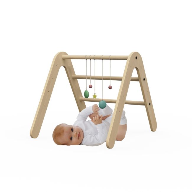 Centru activitati Montessori 2in1 - loc de joaca si biblioteca Gimy, MamaToyz JEMmtyz_gimy