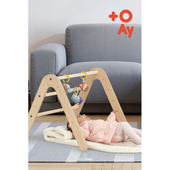 Centru activitati Montessori 2in1 - loc de joaca si biblioteca Gimy, MamaToyz JEMmtyz_gimy