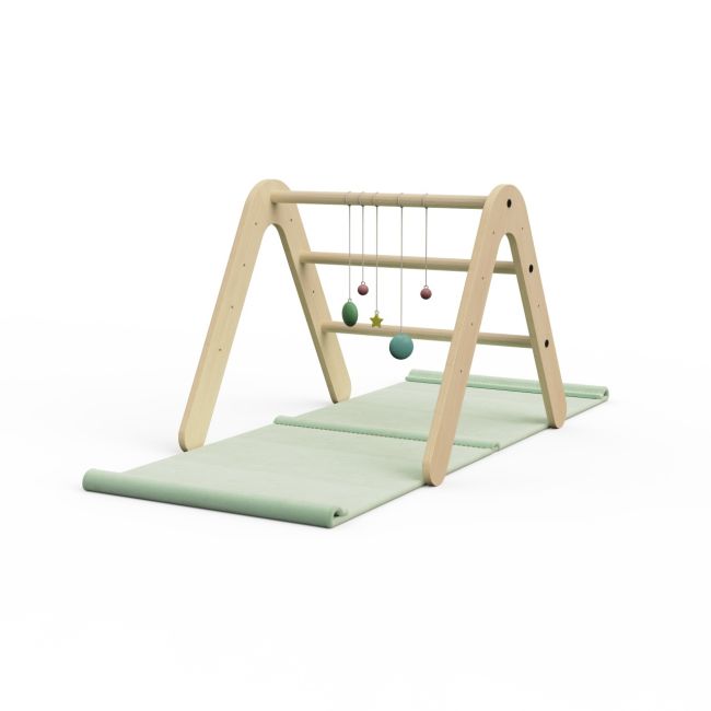 Centru activitati Montessori 2in1 - loc de joaca si biblioteca Gimy, MamaToyz JEMmtyz_gimy