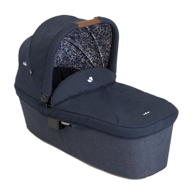 Joie - carucior pentru copii multifunctional 3 in 1 versatrax e navy blazer (carucior versatrax e + landou ramble + scoica i-snug) bbbt1803faf03000
