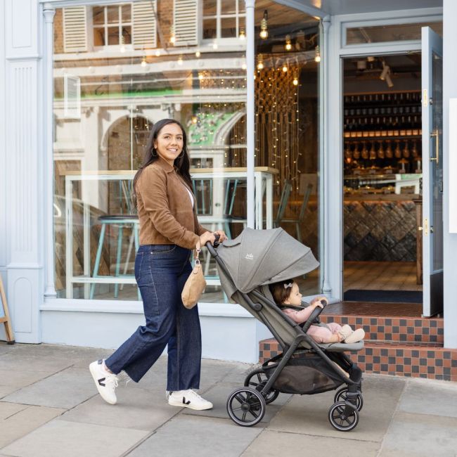 Joie - carucior ultracompact parcel lx, nastere - 22 kg, signature sandstone bbbs2311aasds000