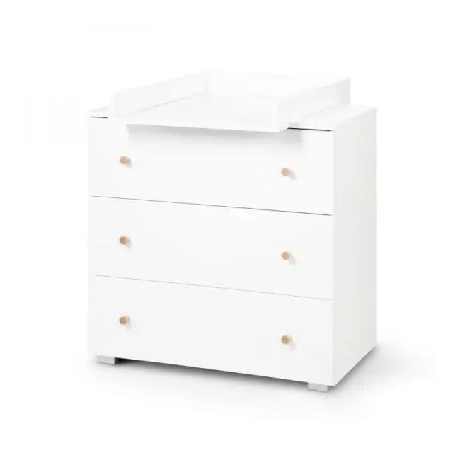 Mobilier Camera copii Si Bebelusi KLUPS Karolina Alb Natur MYK00081175