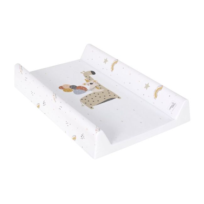Saltea de infasat, Ceba Baby, Confort, 50x70 cm, Atasabila la patut, Fara BPA, 0 luni+, Giraffe BYNW-203-000-637