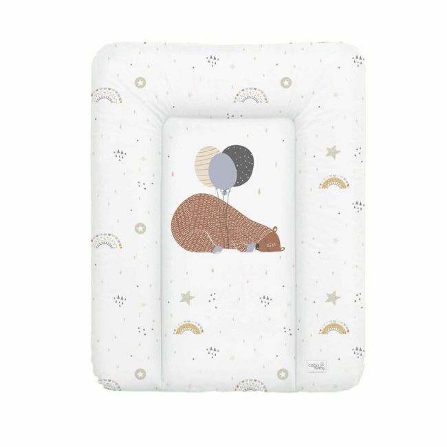 Saltea de infasat, Ceba Baby, Moale, Fara ftalati, 70 x 50 cm, Bear BYNW-143-000-638