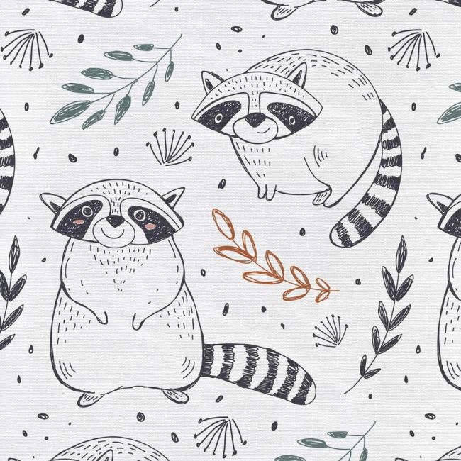Saltea de infasat, Ceba Baby, Pliabila, 60 x 40 cm, Raccoon BYNW-305-000-636