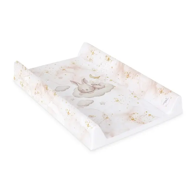 Saltea de infasat, Ceba Baby, Ultra Light, 50x70 cm, Atasabila la patut, Fara BPA, 0 luni+, Sleepy Bunny BYNW-204-000-753