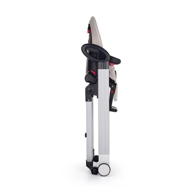 Scaun de masa, Petite&Mars, Tasty, Multifunctional, Pana la 15 kg, Reglabil pe inaltime in 7 pozitii, Spatar reglabil pana la 175 grade, Suport picioare si tavita reglabile, Cu roti, Aluminiu, Jasmine Honey BYN361834
