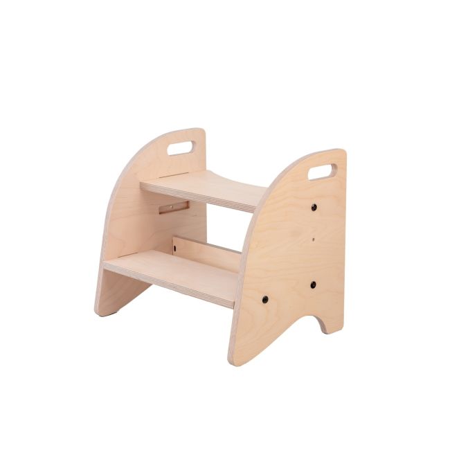 Scaun inaltator tip scara cu 2 trepte pentru copii, model 1, MamaToyz JEMMtyz_stepin1