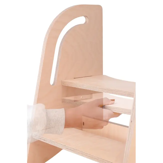 Scaun inaltator tip scara cu 2 trepte pentru copii, model 2, MamaToyz JEMMtyz_stepin2