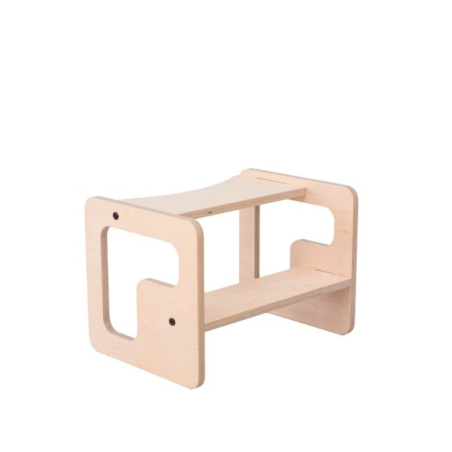 Scaun inaltator tip scara cu 2 trepte pentru copii, model 3, MamaToyz JEMMtyz_stepin3