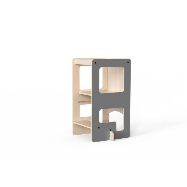 Turn de invatare multifunctional Kule Flip, Gri, MamaToyz JEMMtyz_flipv