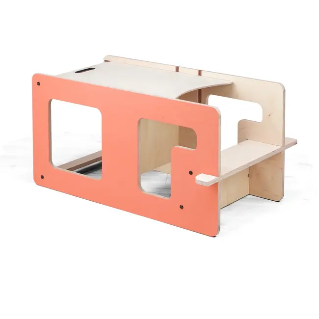 Turn de invatare multifunctional Kule Flip, Roz, MamaToyz JEMMtyz_flipr