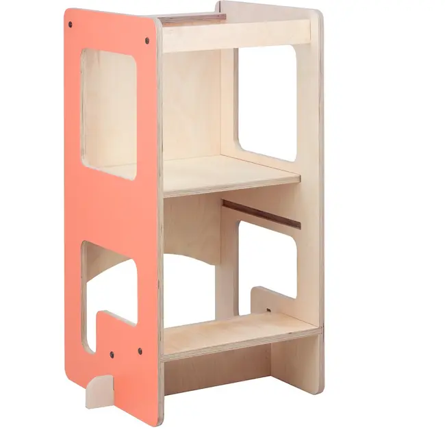 Turn de invatare multifunctional Kule Flip, Roz, MamaToyz JEMMtyz_flipr