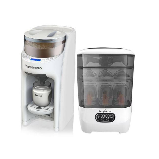 Pachet BebeStart - Espressor Formula Pro Advanced ALL WHITE + Sterilizator One Step