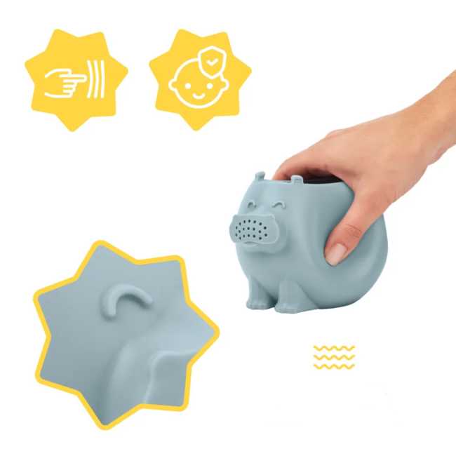 Badabulle - jucarie de baie tip stropitoare hipopotam bbbb017027