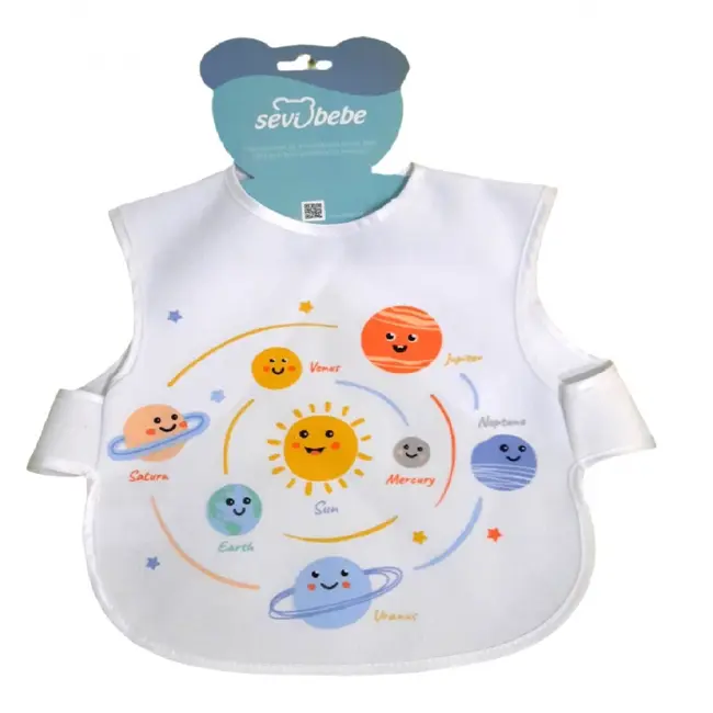 Baveta absorbanta mare Solar Sistem SeviBebe BBKSEV_19-198