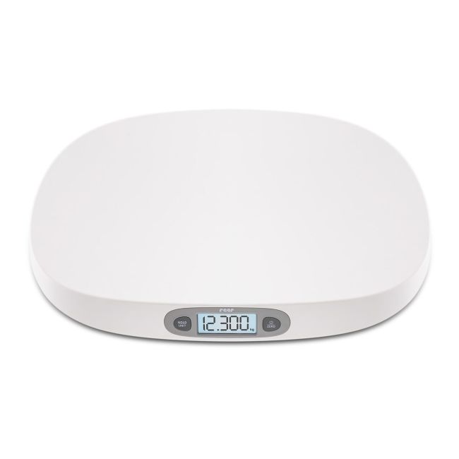 Cantar digital pentru bebelusi BabyCare, pana la 25 kg, ecran iluminat, memorie, 0+ luni, Reer 64120
