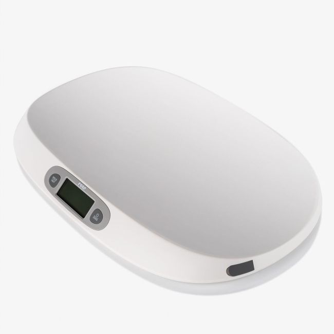 Cantar digital pentru bebelusi BabyCare, pana la 25 kg, ecran iluminat, memorie, 0+ luni, Reer 64120