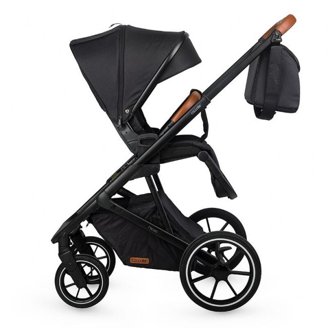 Carucior modular 2in1 c nessia diamond black+balansoar bebelusi c velio butternut smb322065360333041144