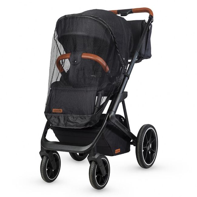 Carucior modular 2in1 c nessia diamond black+balansoar bebelusi c velio butternut smb322065360333041144