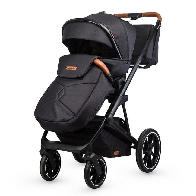 Carucior modular 2in1 c nessia diamond black+balansoar bebelusi c velio butternut smb322065360333041144
