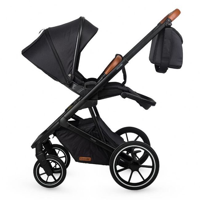 Carucior modular 2in1 c nessia diamond black+balansoar bebelusi c velio butternut smb322065360333041144