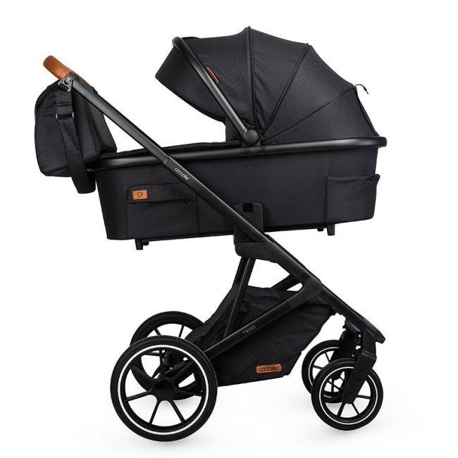 Carucior modular 2in1 c nessia diamond black+balansoar bebelusi c velio butternut smb322065360333041144
