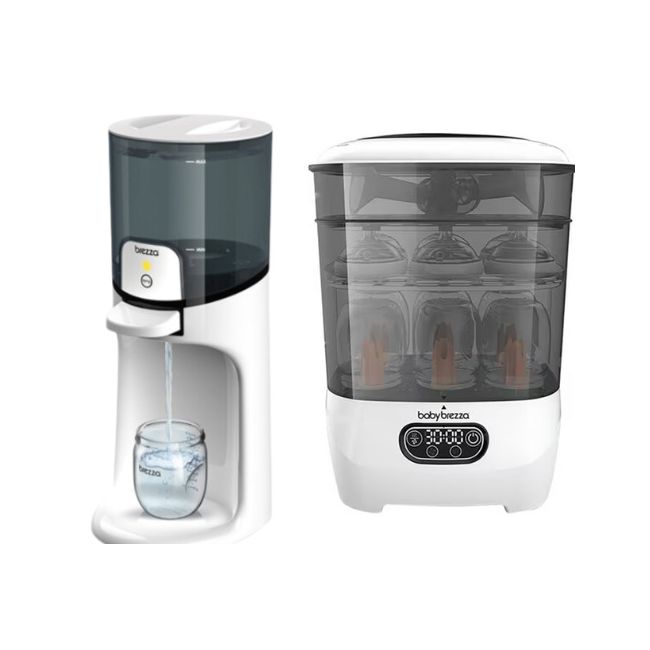 PACHET BEBE START 19 BabyBrezza - Super One Step Baby Bottle +  Incalzitor Apa BabyBrezza
