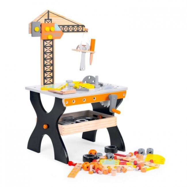 Banc de lucru din lemn pentru copii ecotoys tl812003 edeeditl812003