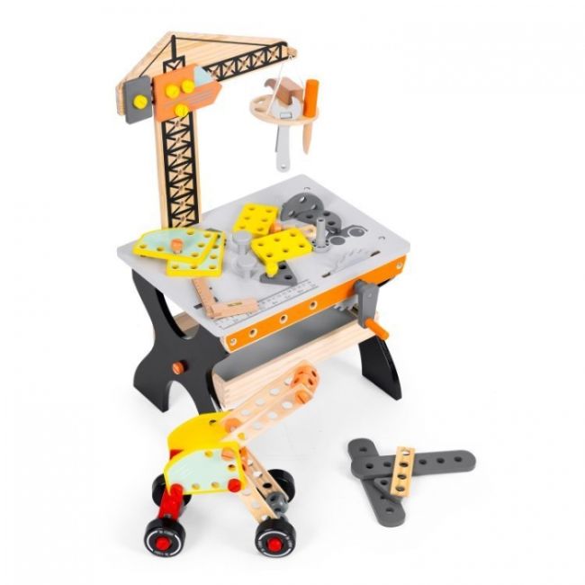 Banc de lucru din lemn pentru copii ecotoys tl812003 edeeditl812003