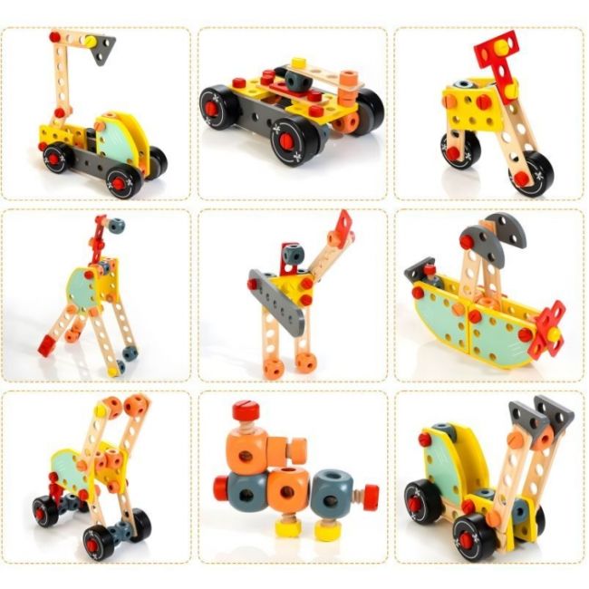 Banc de lucru din lemn pentru copii ecotoys tl812003 edeeditl812003