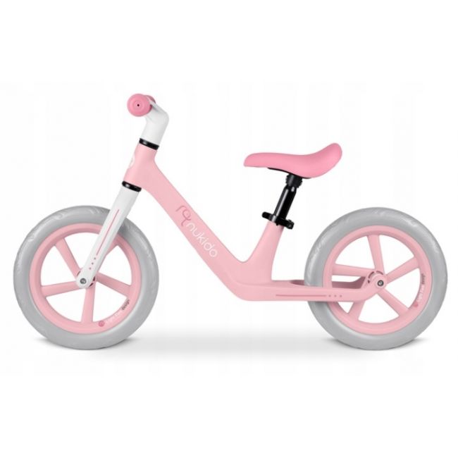 Bicicleta fara pedale pentru copii, 87 x 39 x 54 cm, roti eva, light flee nukido nk-604 - roz edeedi760404