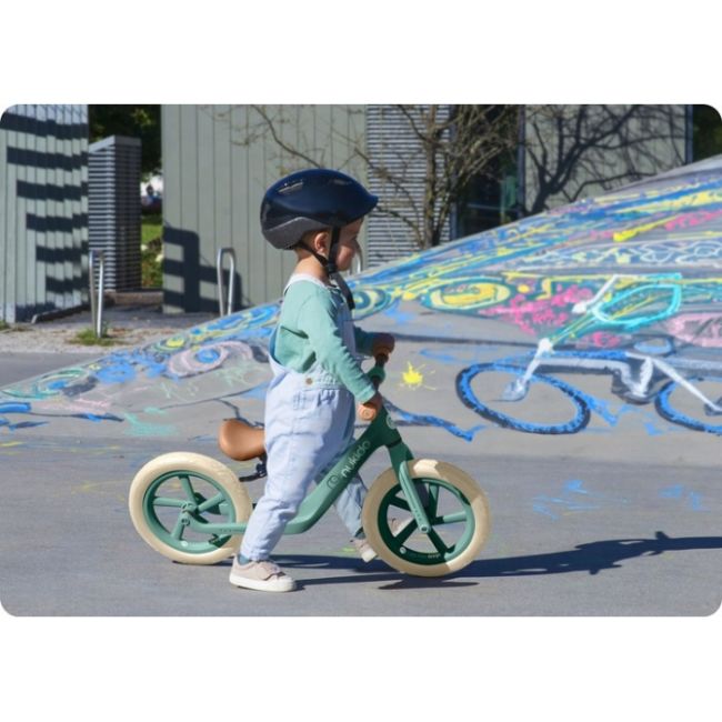 Bicicleta fara pedale pentru copii, 87 x 39 x 54 cm, roti eva, light flee nukido nk-604 - verde edeedi760403