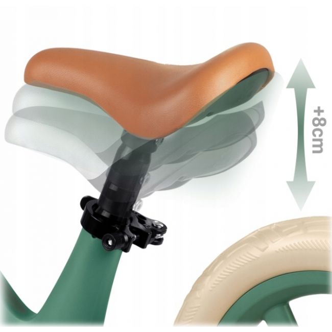 Bicicleta fara pedale pentru copii, 87 x 39 x 54 cm, roti eva, light flee nukido nk-604 - verde edeedi760403