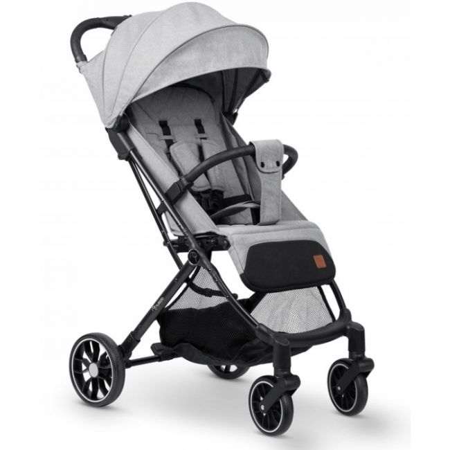 Carucior sport pentru copii, 78 x 33 x 104 cm, nukido paseo 716003 - gri deschis edeedi716003