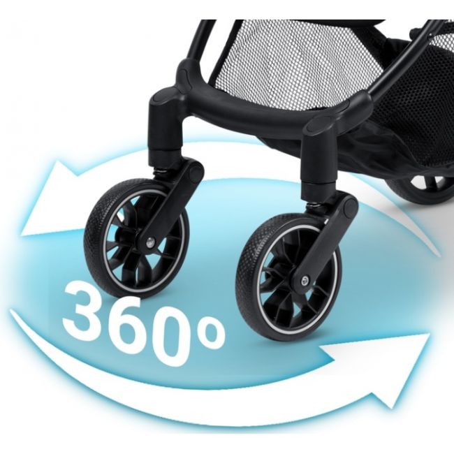 Carucior sport pentru copii, 78 x 33 x 104 cm, nukido paseo 716003 - gri deschis edeedi716003