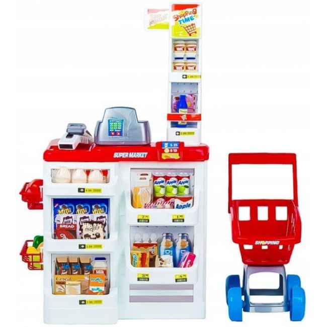 Jucarie interactiva stand supermarket ecotoys hc238741 edeedihc238741