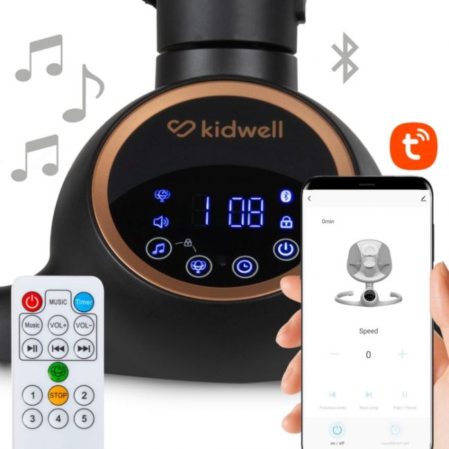 Leagan electric 2 in 1 kidwell reve - black gold edeedibuelrev01a1