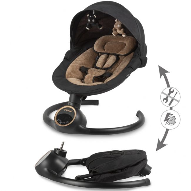 Leagan electric 2 in 1 kidwell reve - black gold edeedibuelrev01a1