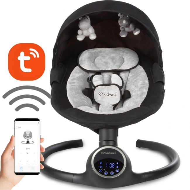 Leagan electric 2 in 1 kidwell reve - black silver edeedibuelrev01a2