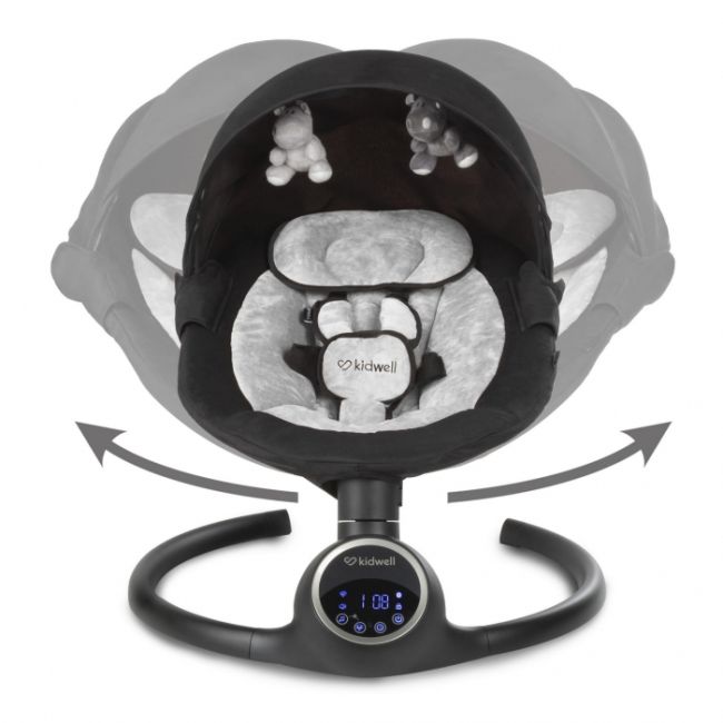 Leagan electric 2 in 1 kidwell reve - black silver edeedibuelrev01a2