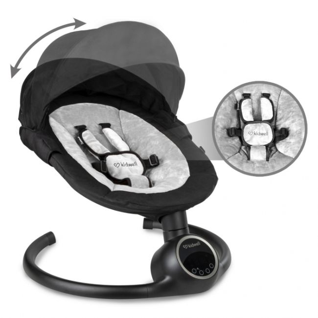 Leagan electric 2 in 1 kidwell reve - black silver edeedibuelrev01a2
