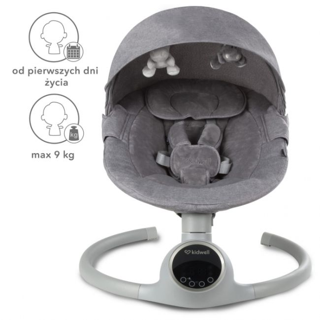 Leagan electric 2 in 1 kidwell reve - gray silver edeedibuelrev01a3