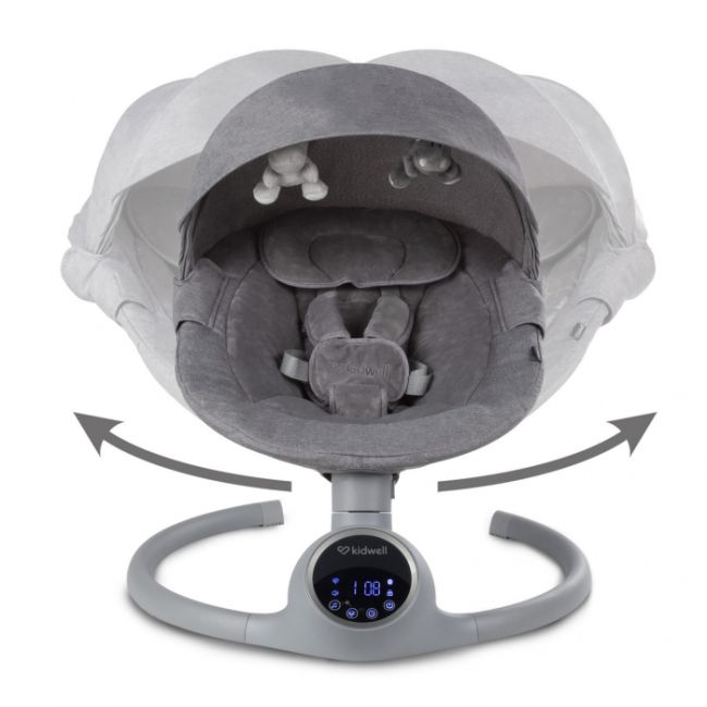 Leagan electric 2 in 1 kidwell reve - gray silver edeedibuelrev01a3
