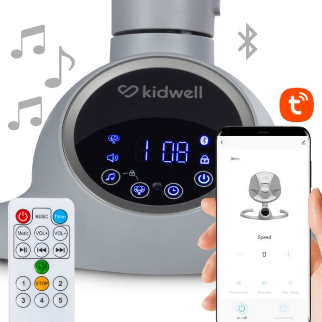 Leagan electric 2 in 1 kidwell reve - gray silver edeedibuelrev01a3