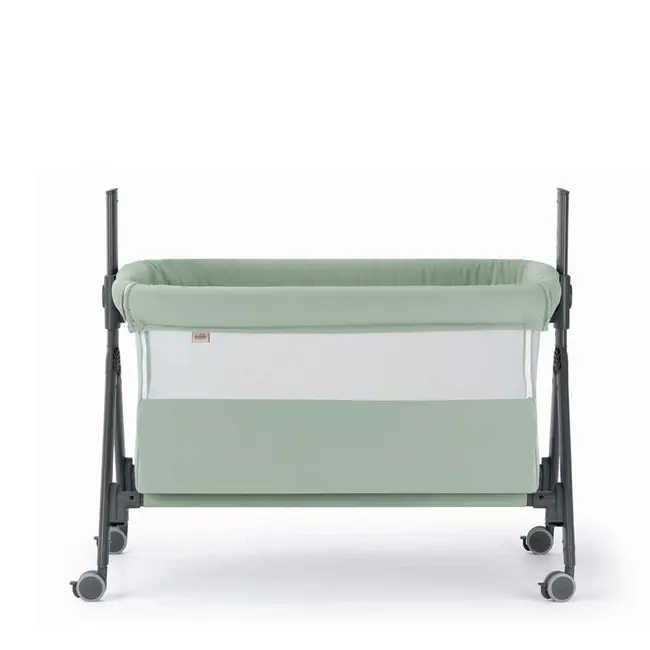 Patut, Sempreconte Air, Co-sleeper 2 In 1, Cu Laterala Culisanta, Cu Setare Unghiulara, Cu Roti, Geanta Voiaj, Reglabil In 8 Pozitii Pe Inaltime, Mint Pjbart920-t170