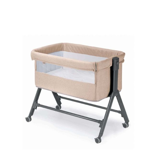 Patut, Sempreconte Joy, Co-sleeper Si Tarc 2 In 1, Cu Laterala Culisanta, Cu Setare Unghiulara, Cu Roti, Geanta Voiaj, Reglabil In 8 Pozitii Pe Inaltime, 0-15 Kg, Bej Pjbart921-t167
