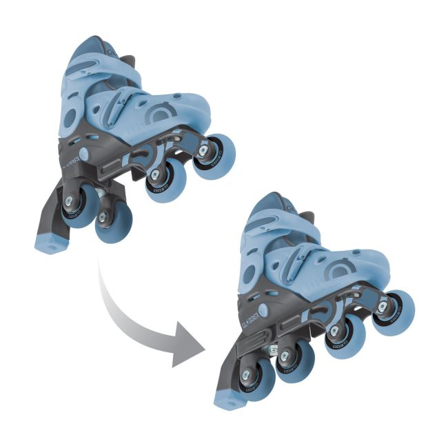 Role reglabile 2 in 1 masura 26-29, culoare albastru funk780-200