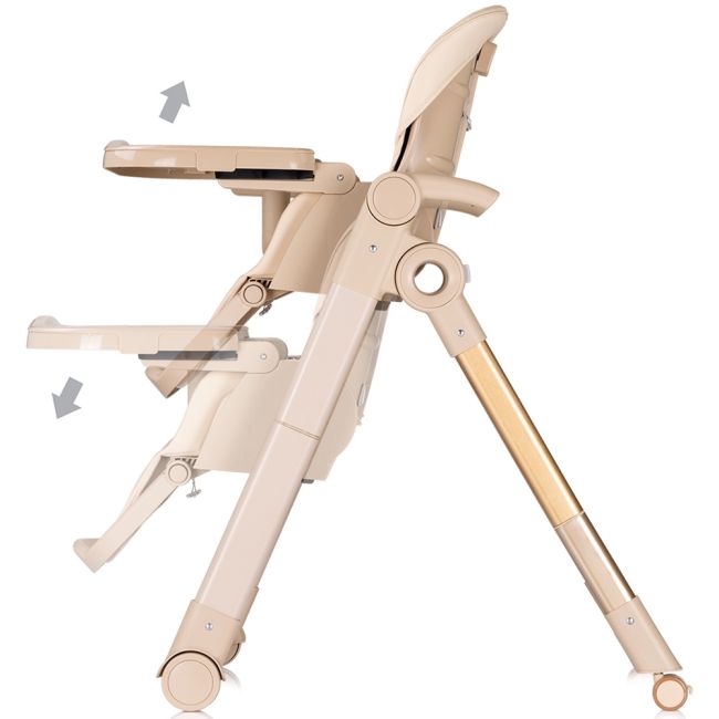 Scaun de masa chipolino super chef 2 in 1 tiramisu hubsthsc02502tr